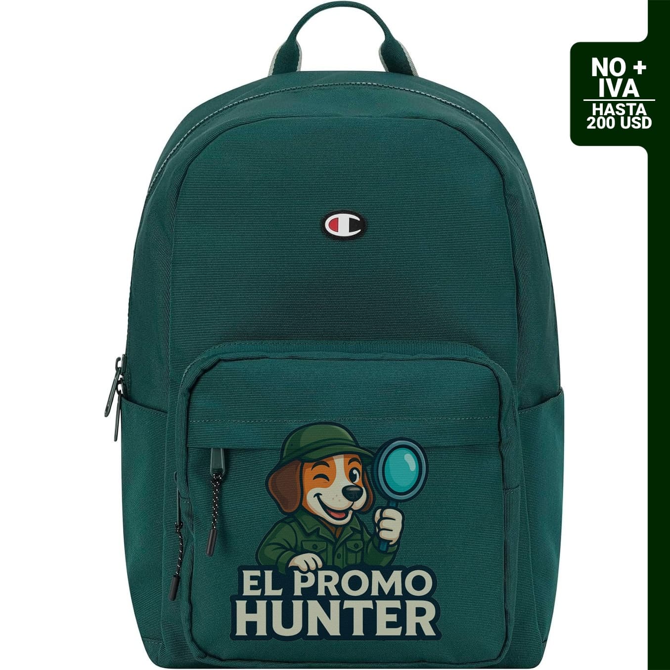 Maleta Champion Level para laptop con correas acolchadas ajustables.