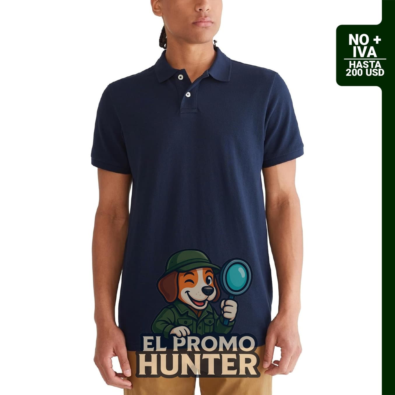 Camisa tipo polo Aeropostale para hombre, confeccionada en algodón.