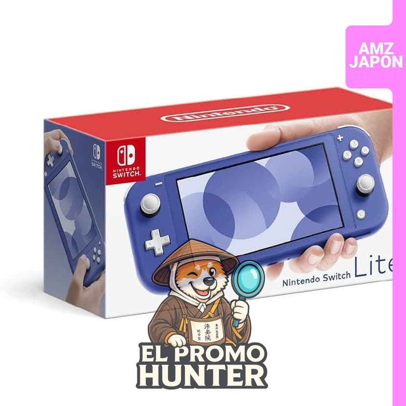 Consola Nintendo Switch Lite azul, usada, en buen estado.