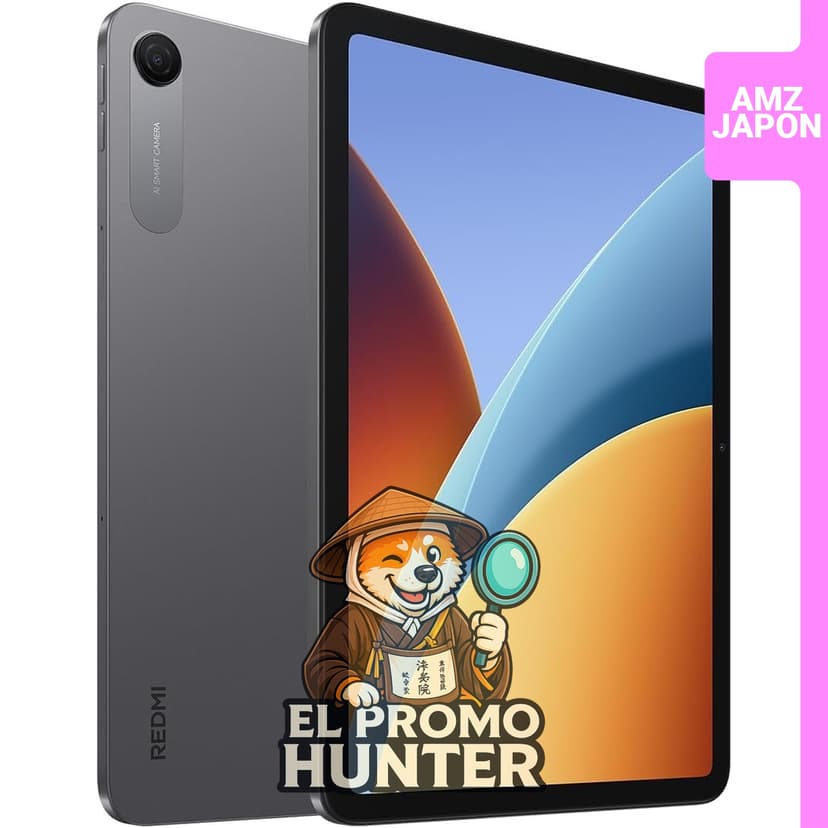 Tablet Xiaomi Redmi Pad 2 de 9.7", 4 GB RAM, 64 GB almacenamiento, modelo Wi-Fi, pantalla 2K, 120 Hz.