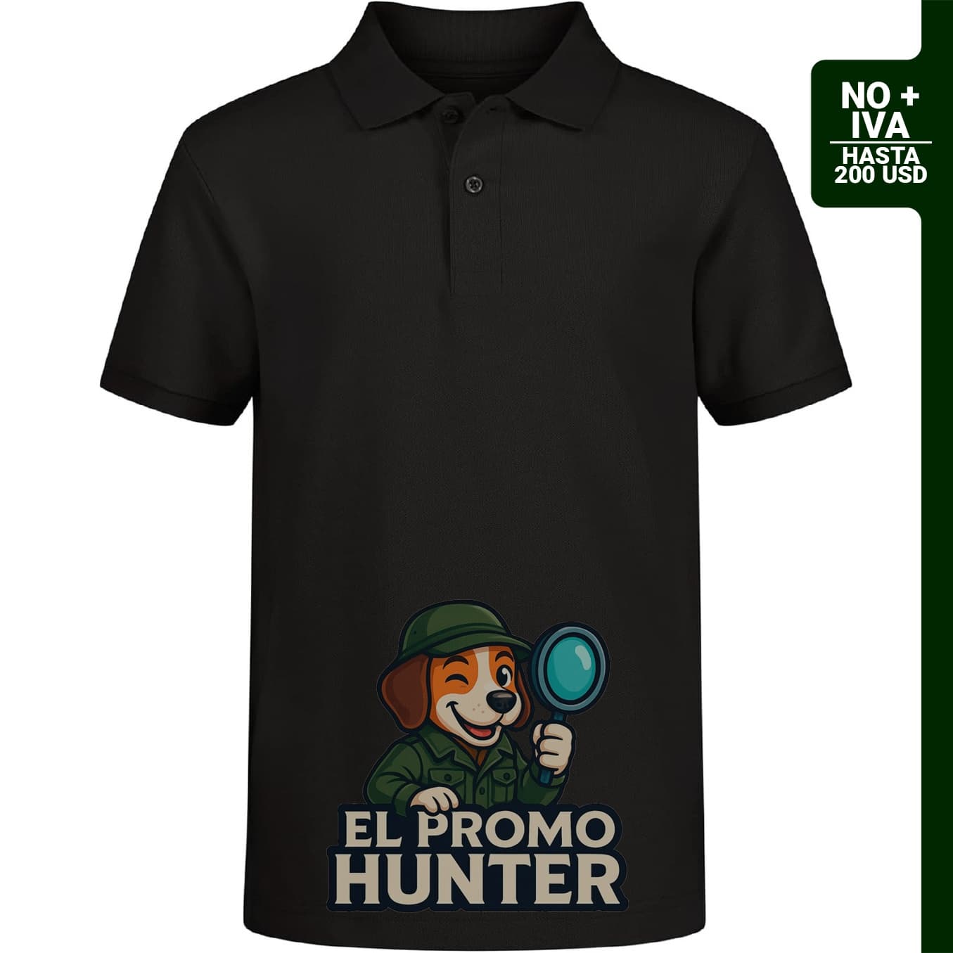 Camisa polo de manga corta para uniforme escolar, cierre de botón, tela de piqué.