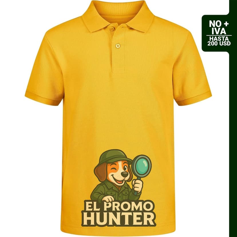 Camisa polo de manga corta para uniforme escolar de niños, con cierre de botón y tela de piqué.