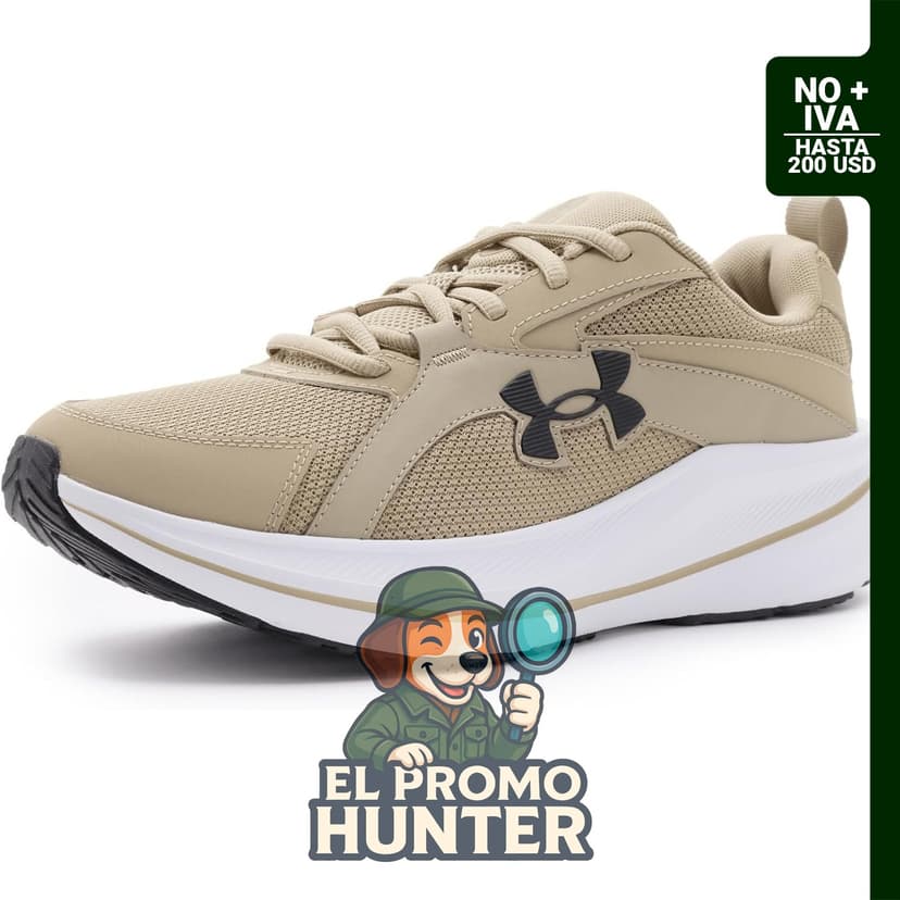 Tenis para hombre Under Armour Charged Assert 11 con amortiguación.