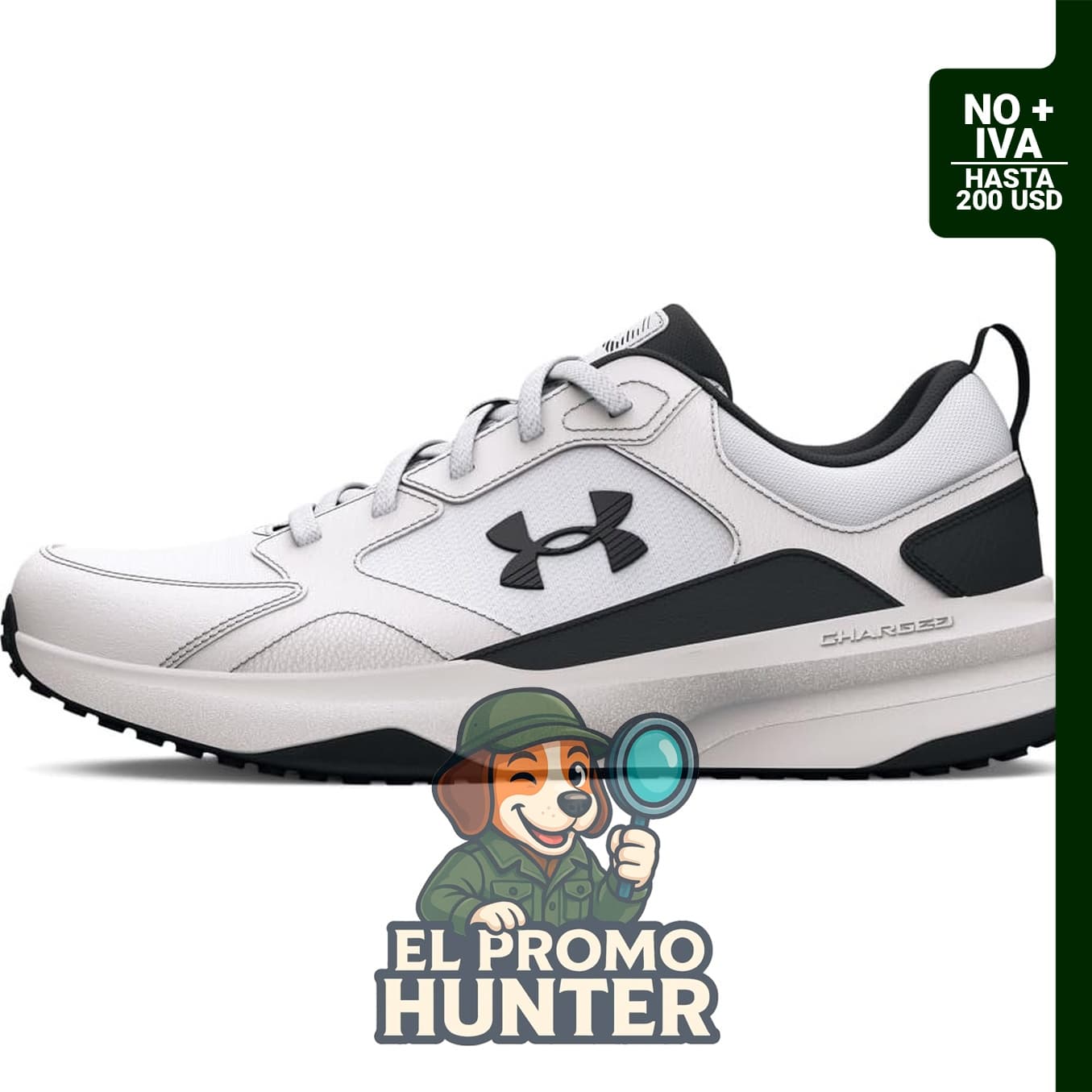 Tenis para hombre Under Armour Charged Edge con sistema de amortiguación.