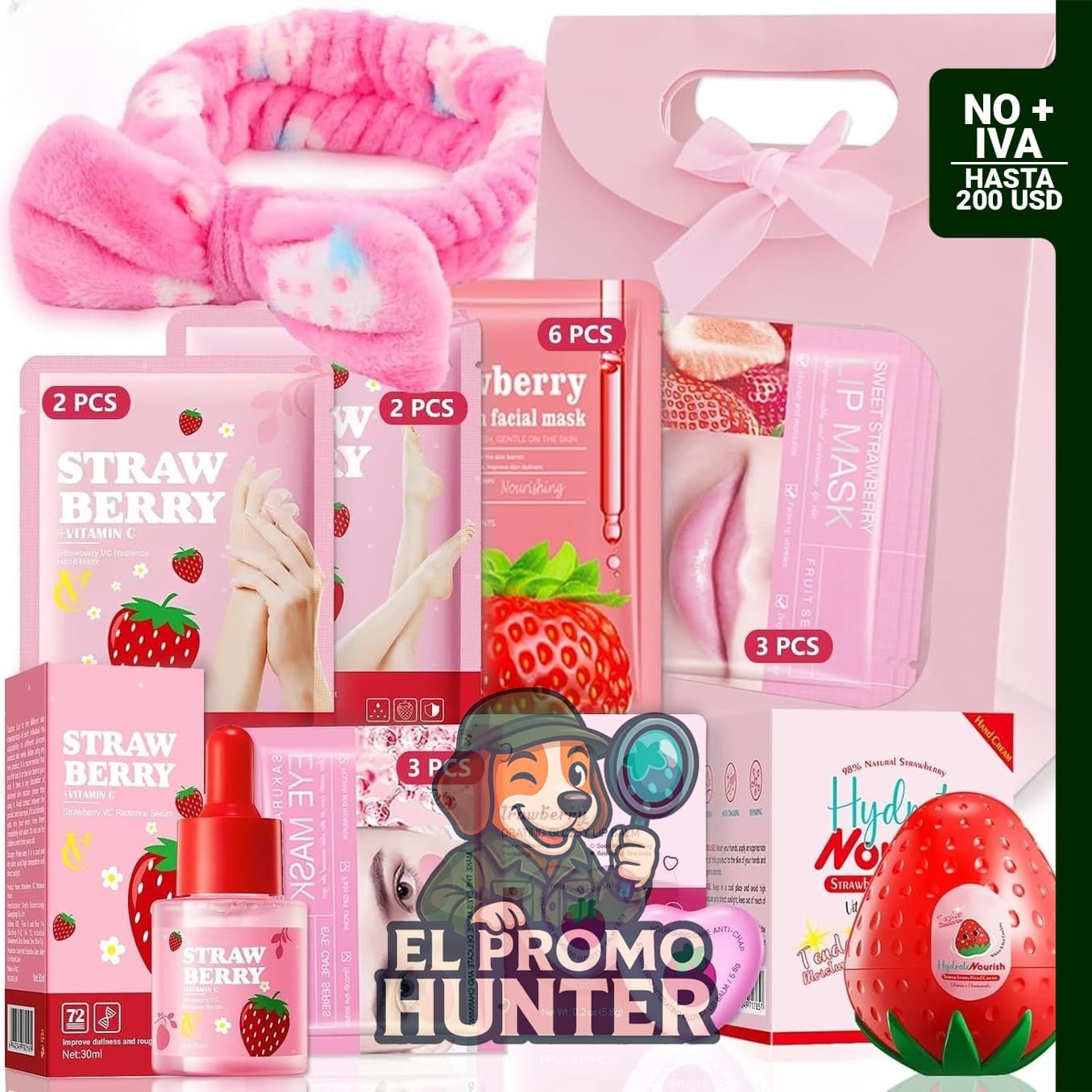 Paquete de 21 productos para el cuidado de la piel para adolescentes de la marca FOCone.