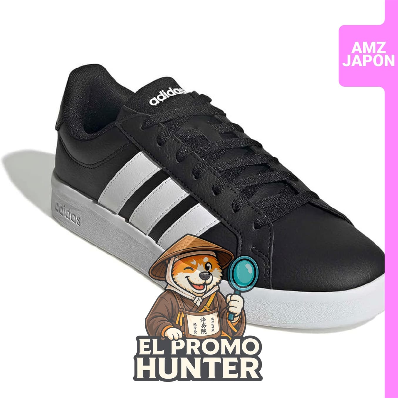 Zapatillas Adidas Grand Coat Base 3.0 para hombre.