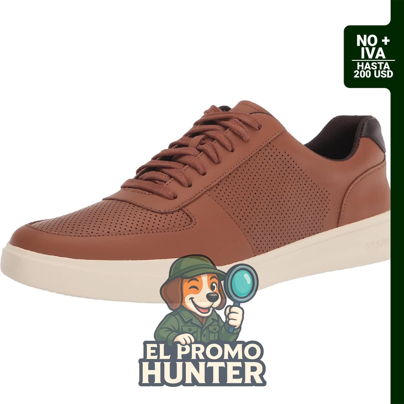 Zapatillas deportivas Cole Haan Grand Crosscourt Modern para hombre, con perforaciones.