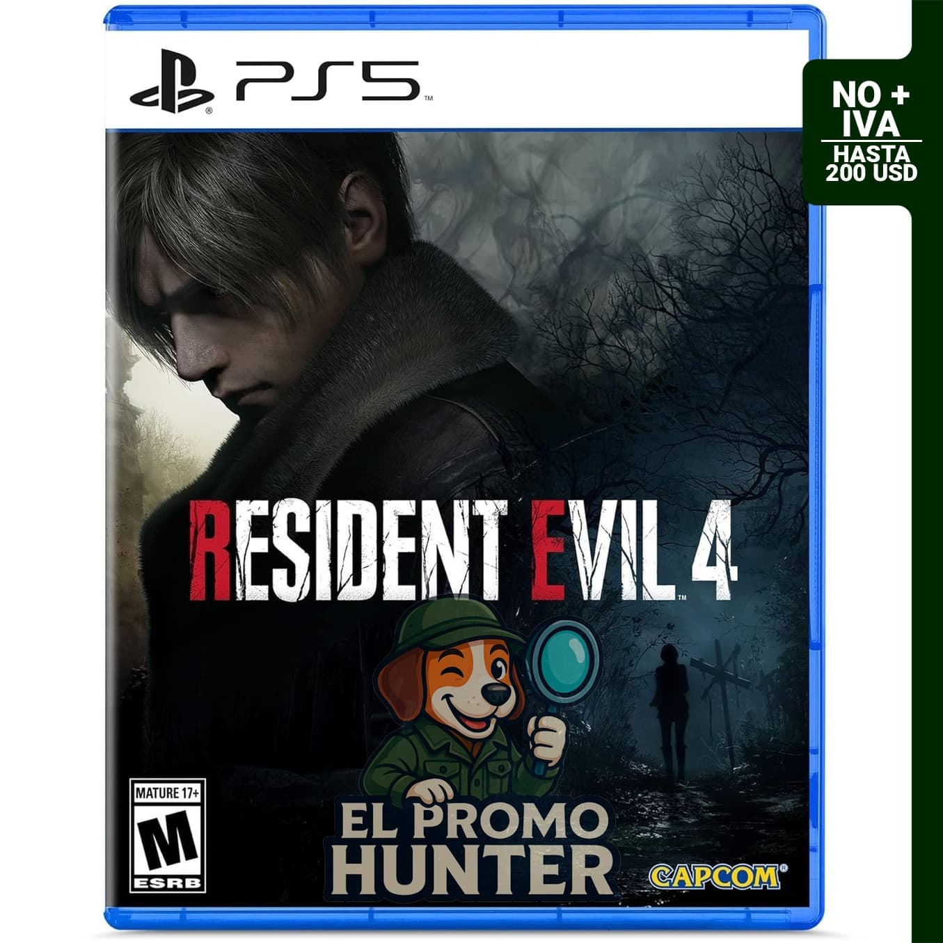 Resident Evil 4 Remake para PS5 con gráficos en resolución 4K.
