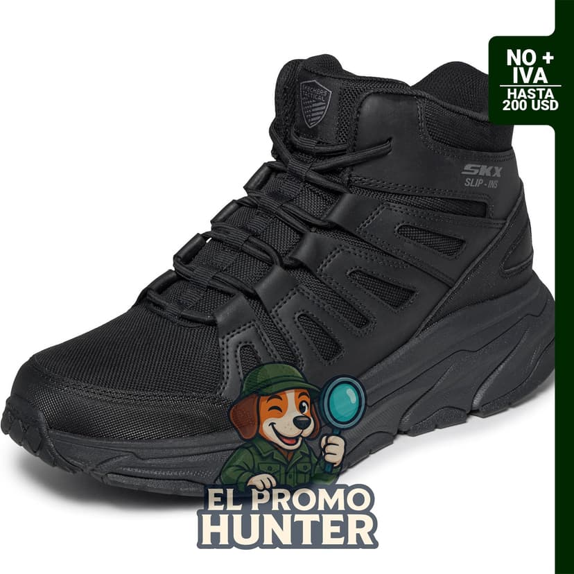 Skechers D'lux Walker Sr - Botas tácticas para hombre.