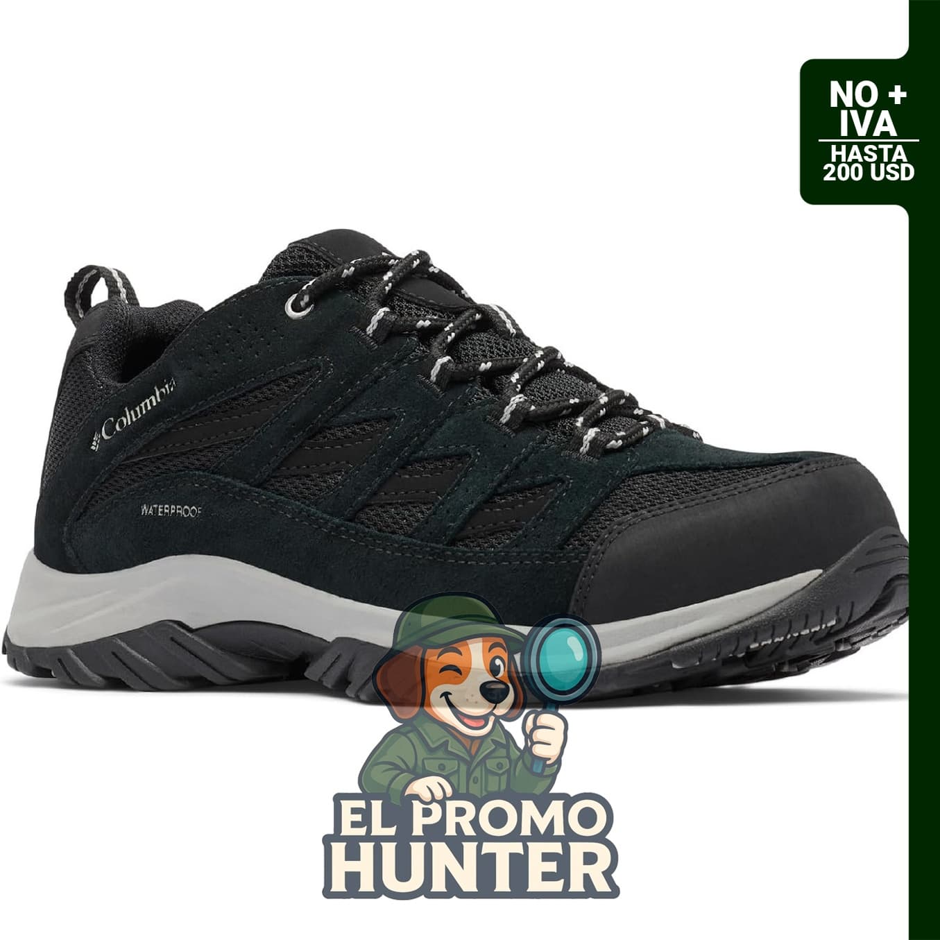 Botas impermeables Columbia Crestwood para hombre.