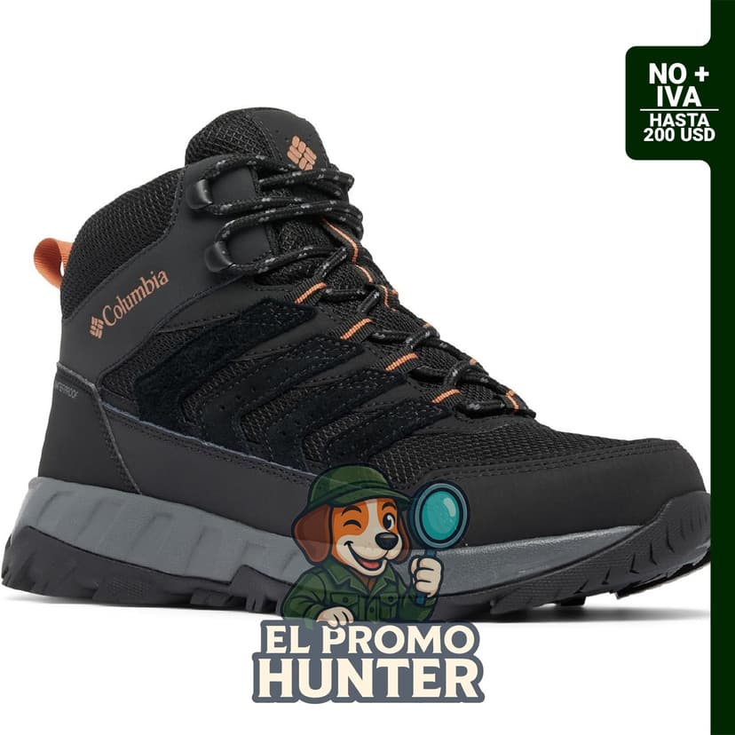 Botas de senderismo impermeables Columbia Strata Trail Mid para hombre.