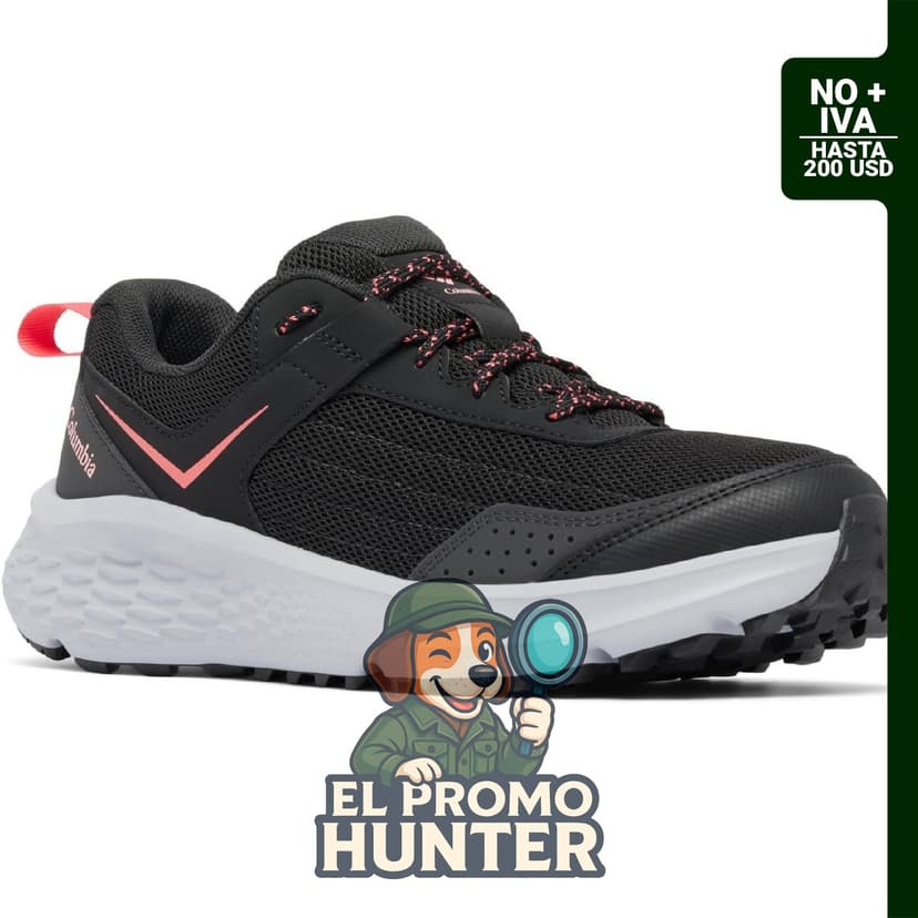 Zapatillas Columbia Vertisol Trail para mujer, diseñadas para senderismo y actividades al aire libre.