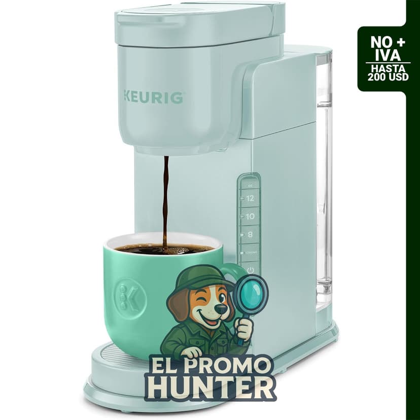 Cafetera Keurig K-Express, depósito de 1.25 L, opción de preparación fuerte, 3 tamaños de preparación.