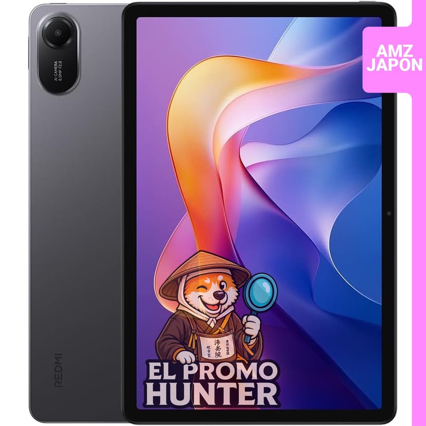 Tablet Xiaomi Redmi Pad 2, 4GB RAM, 128GB almacenamiento, pantalla de 11" (27.94 cm) 2.5K, batería de 9000 mAh.
