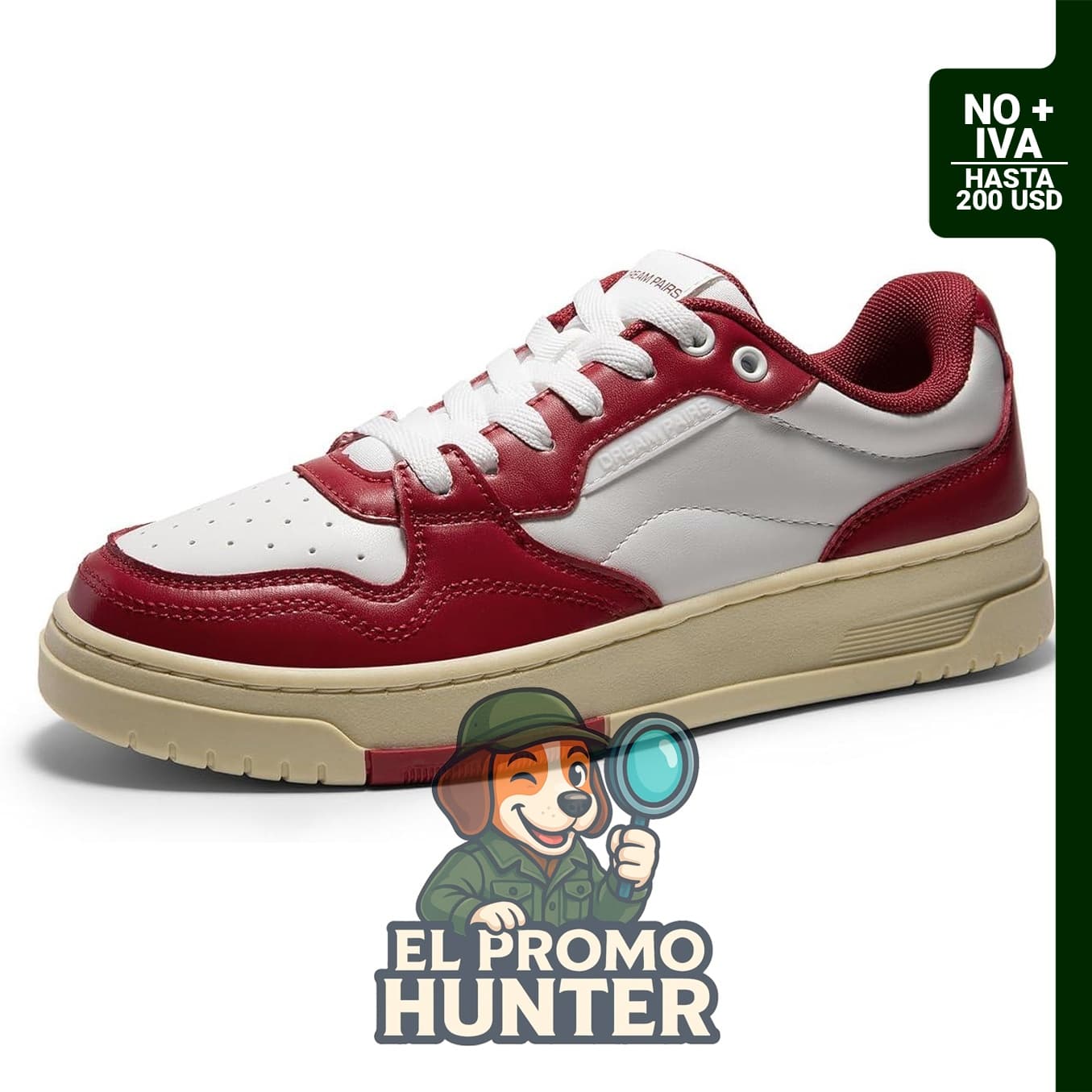 Zapatillas deportivas para mujer, con cordones, antideslizantes y diseño retro.