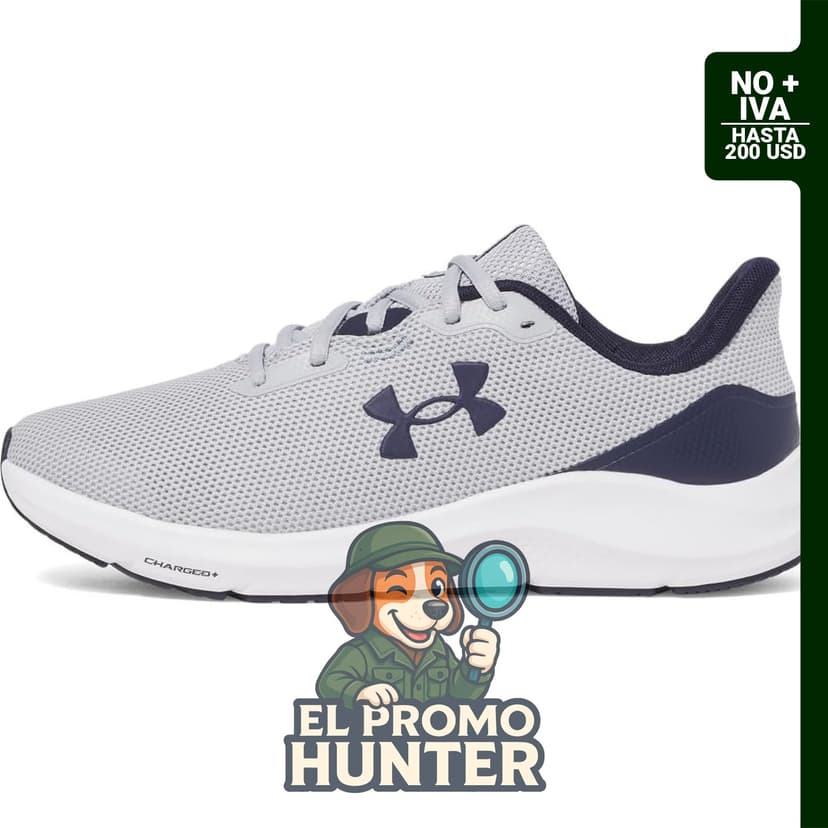 Zapato deportivo Under Armour Charged Pursuit 4 para hombre, talla 8.