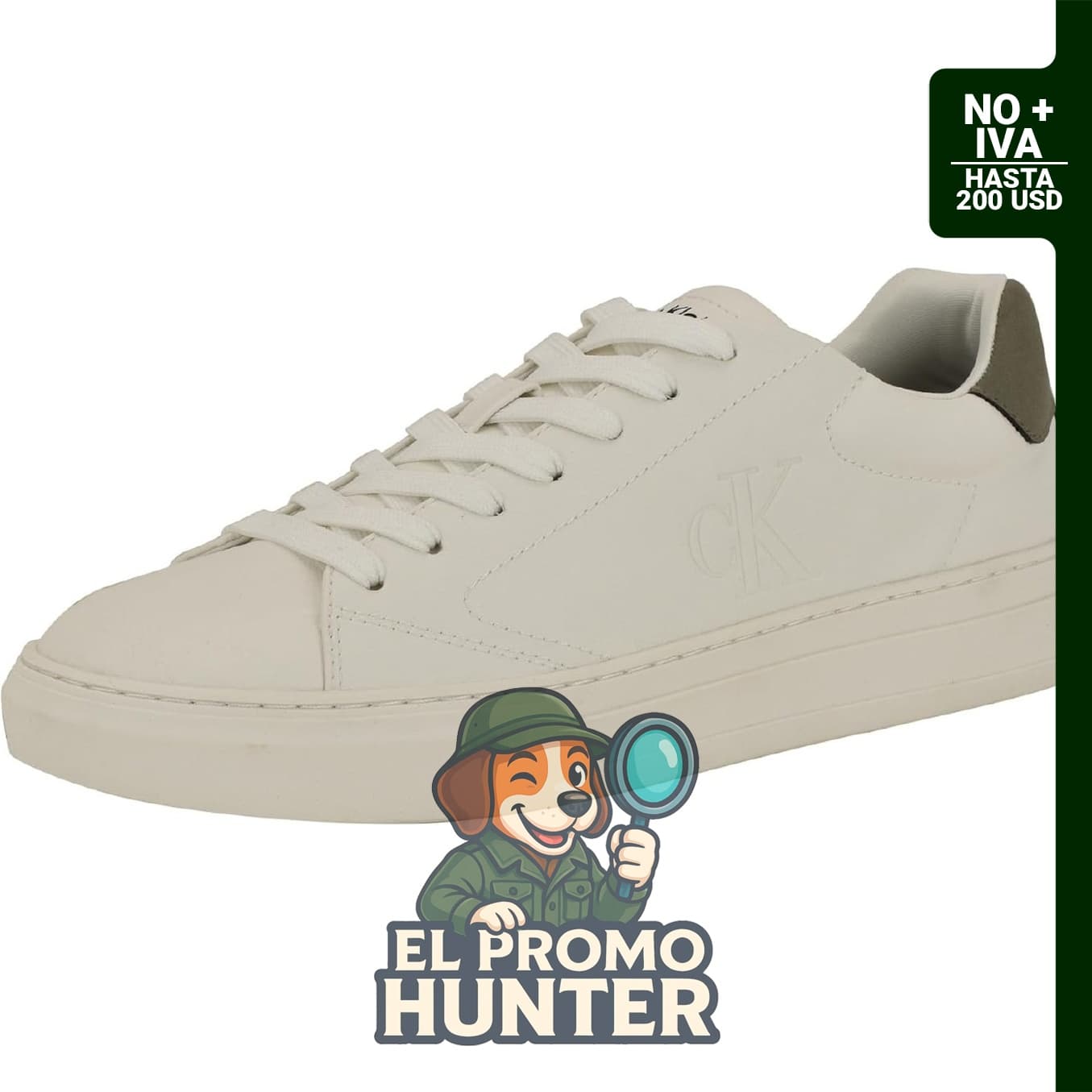Zapatillas Calvin Klein modelo Sollyz, diseño moderno y material sintético.