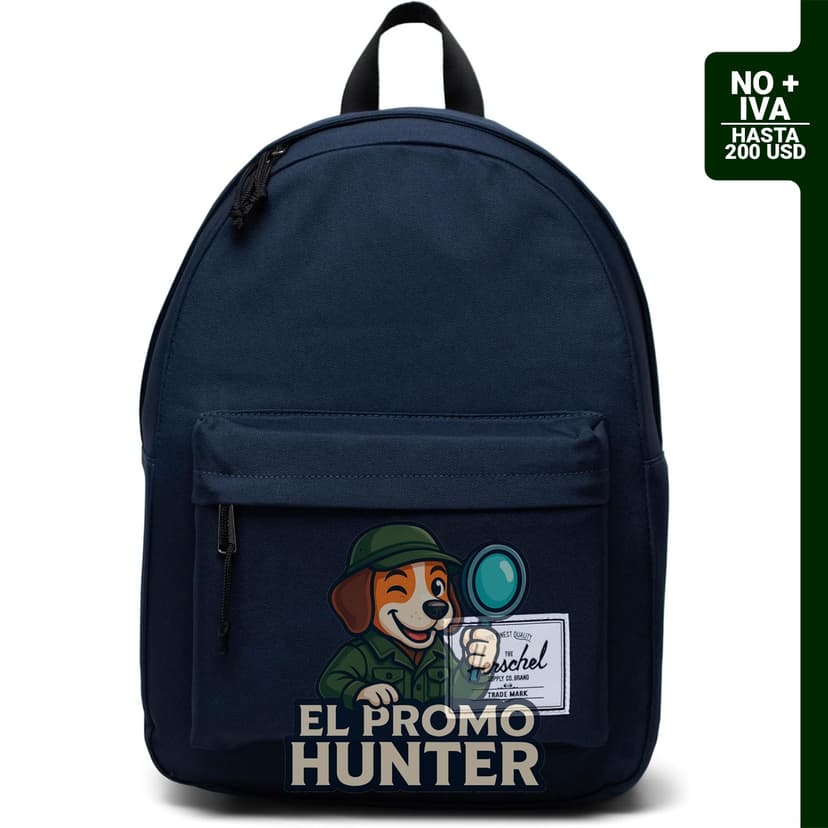 Mochila Herschel clásica de 20 L en color azul marino.