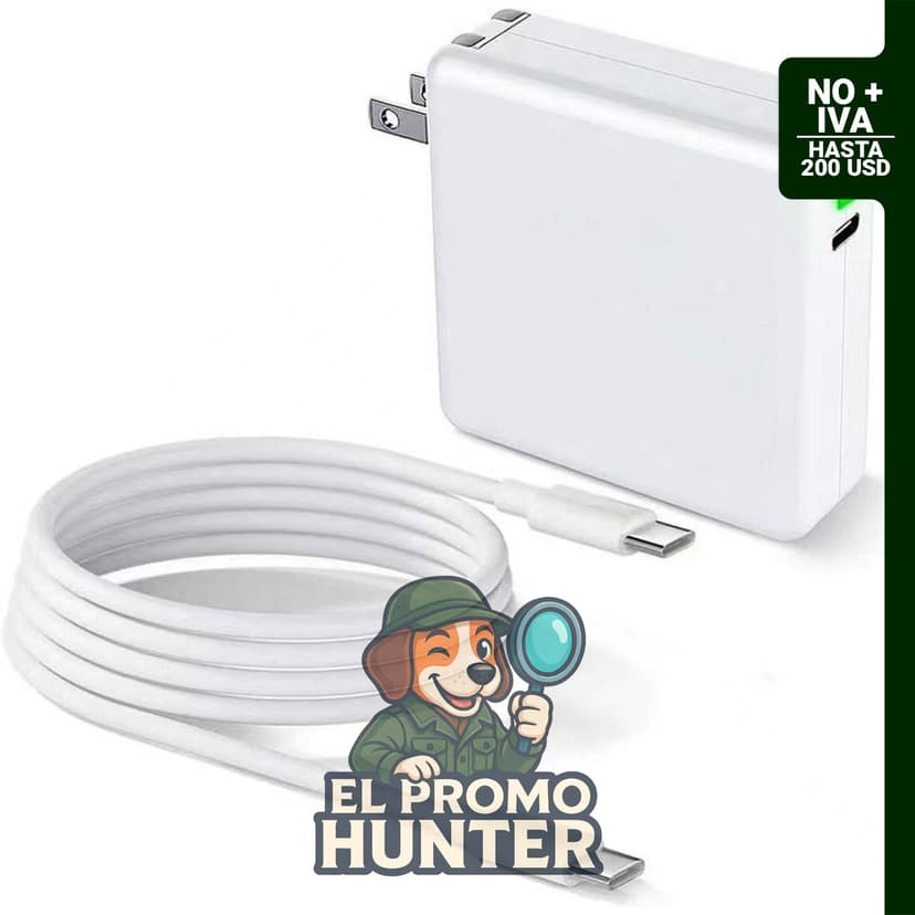 Cargador rápido de pared de 20 W con cable de 2 m, certificado MFi, compatible con iPhone y iPad.