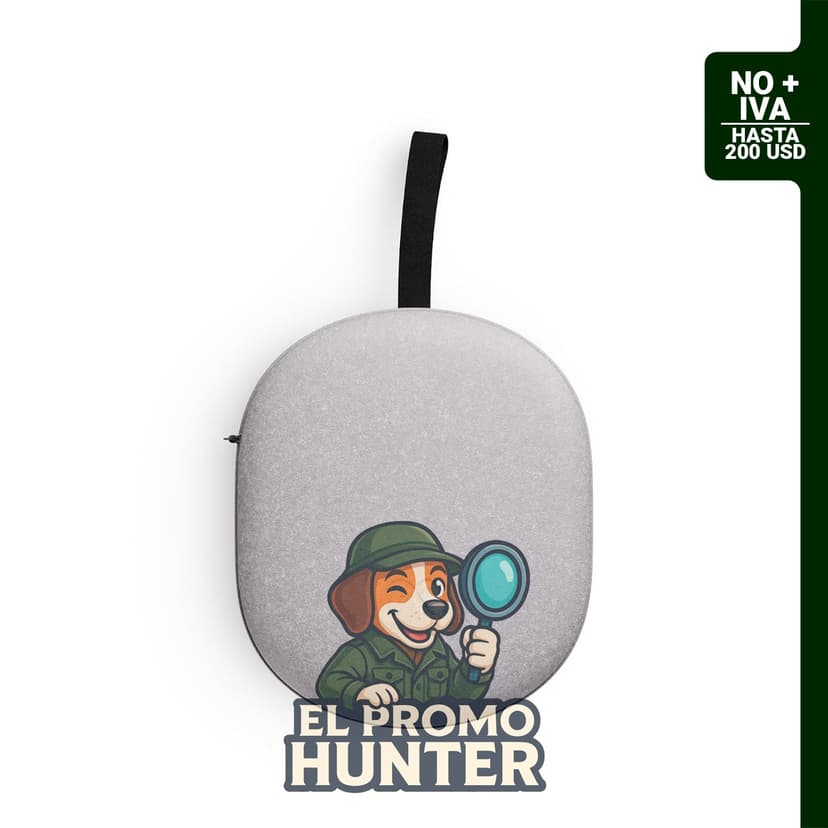 Funda de transporte compacta para Meta Quest 3/3S, incluye espacio para controlador Touch Plus, correas activas, cable de carga y adaptador.