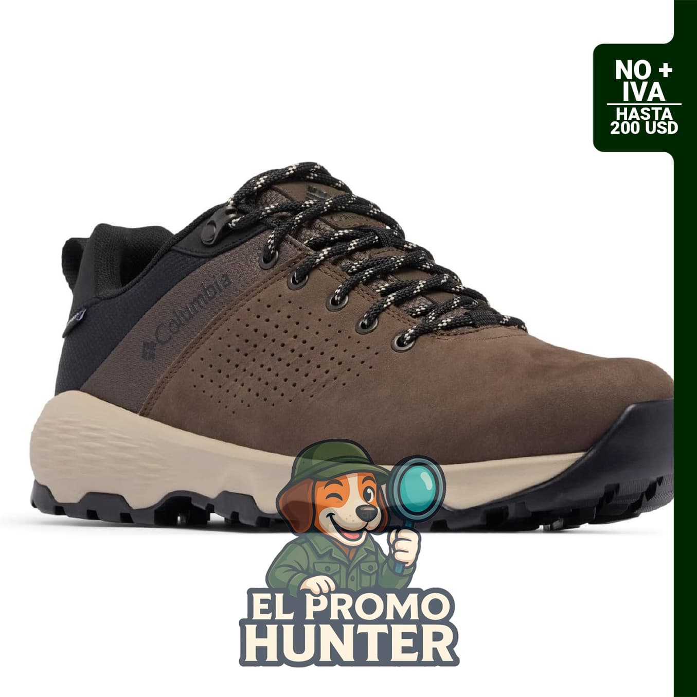 Botas Columbia Hombres Redmond IV, modelo bajo e impermeable.