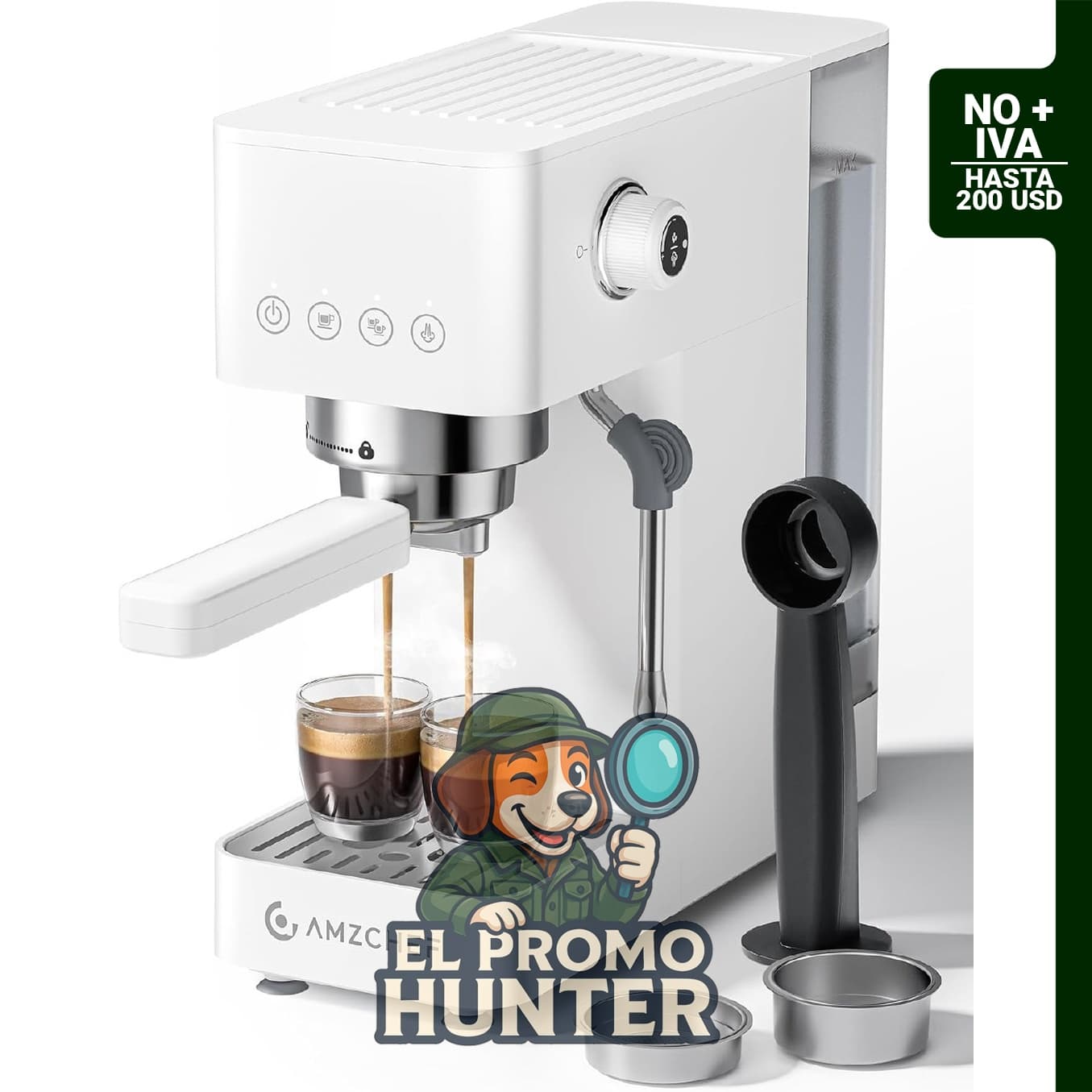 Cafetera espresso profesional de BANCOLMARTES.