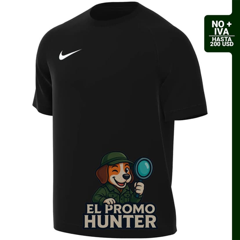 Camiseta Nike de cuello redondo.