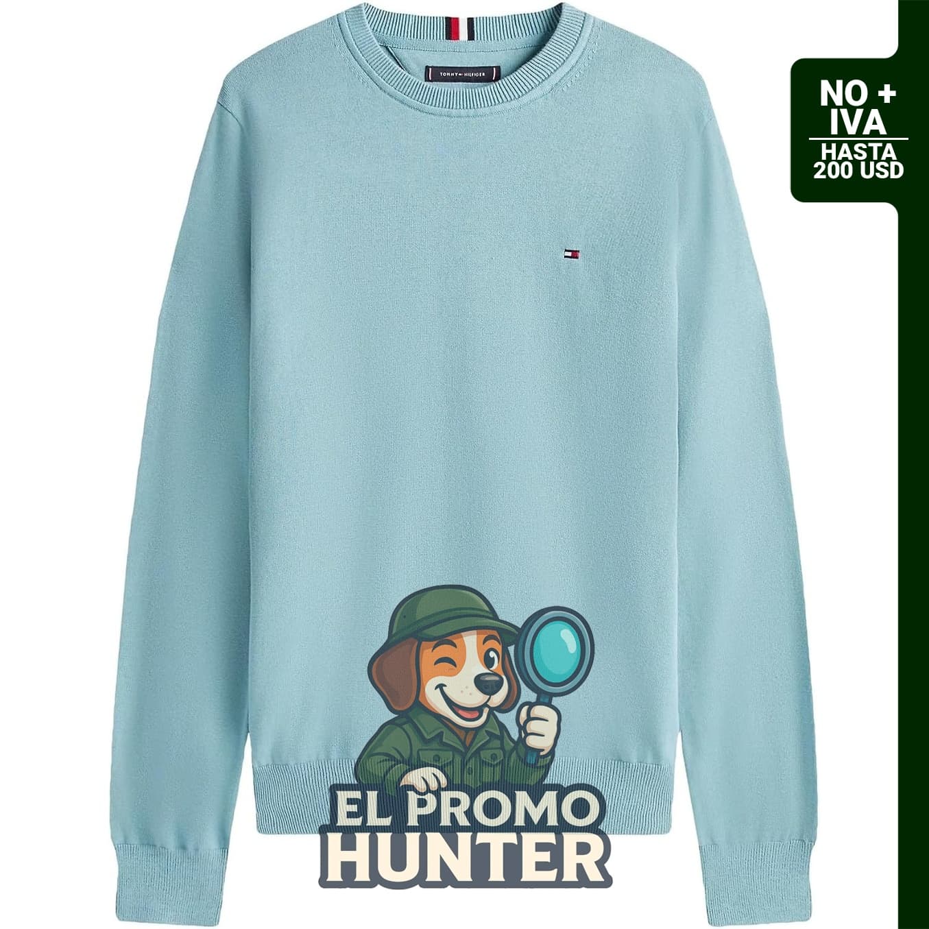 Buzo Tommy Hilfiger para hombre, tejido de algodón, diseño clásico, talla y color variados.
