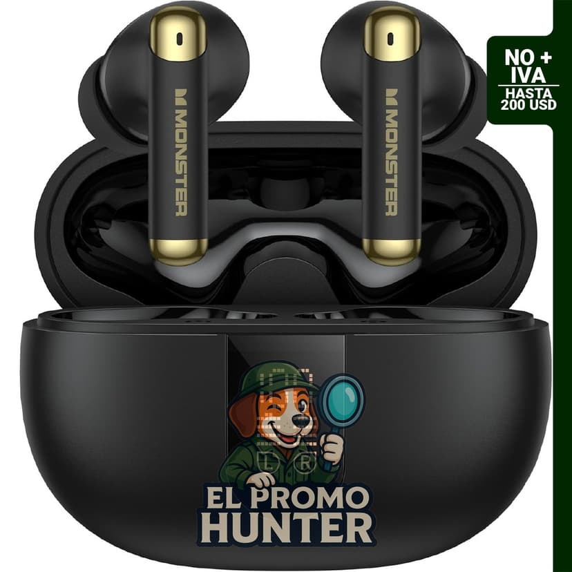 Auriculares inalámbricos intraurales Bluetooth 6.0 con estuche de carga y micrófono integrado.