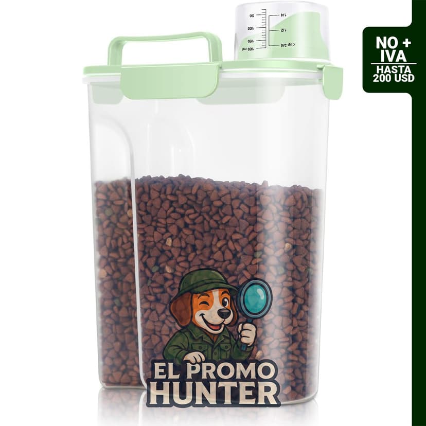 Contenedor hermético para mascotas de 5.7 L.