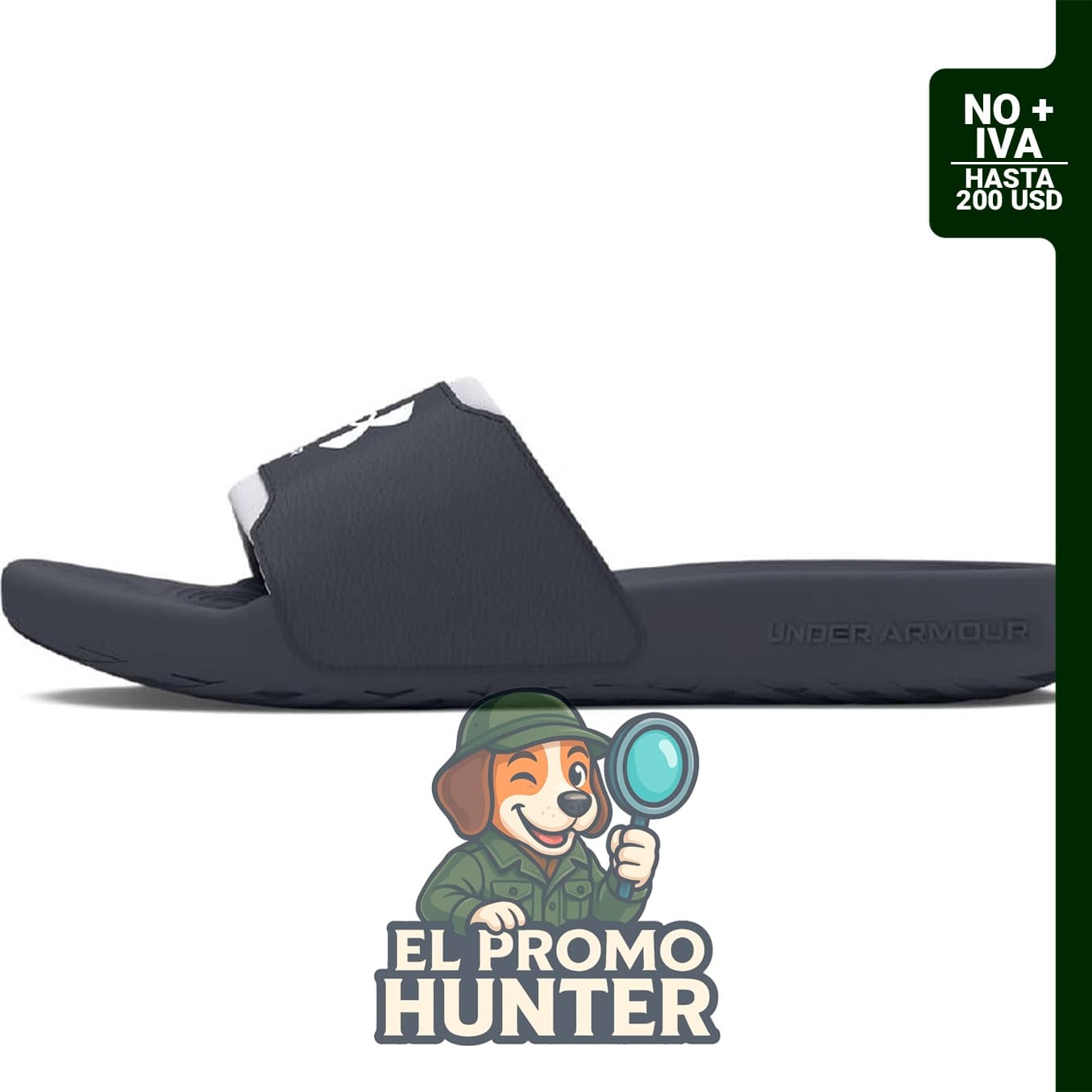 Sandalias Under Armour Ignite Select para hombre, con diseño ligero y suela de goma.