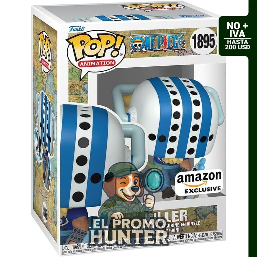 Funko Pop Animation: figura de vinilo coleccionable de Killer de One Piece.