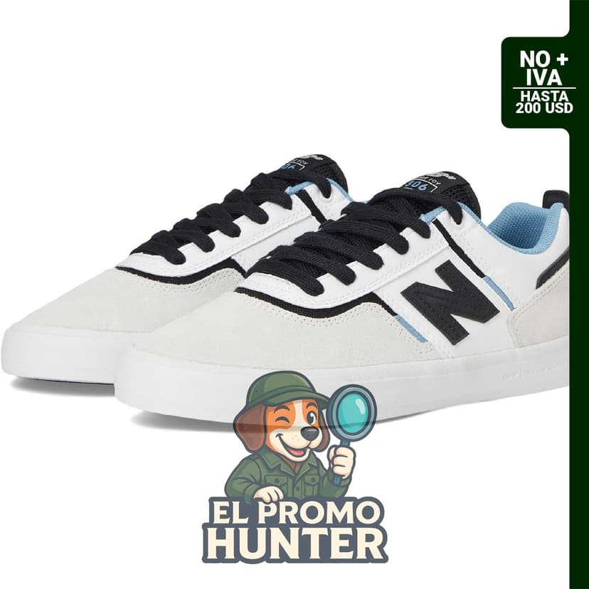 Zapatillas New Balance modelo Jamie Foy 306 para hombres, diseño específico para skate.