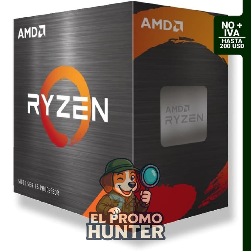 Procesador AMD Ryzen™ 7 5800XT de escritorio, 8 núcleos y 16 hilos.