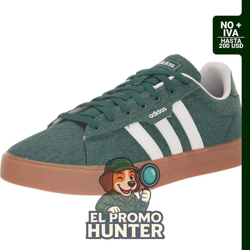 Zapatillas Adidas Daily 3.0 para hombre, diseño clásico y material sintético.