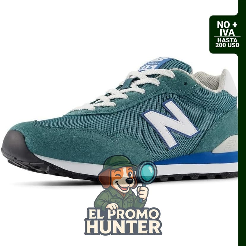 Tenis New Balance 515 V3 para hombre, modelo con diseño clásico y suela de goma.