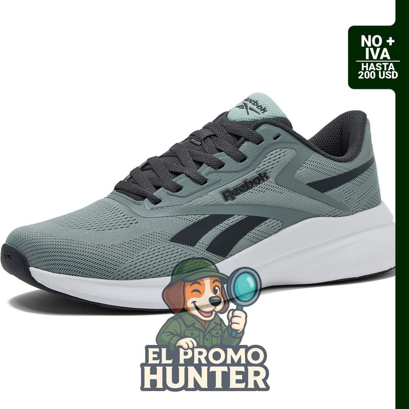 Tenis Reebok Energen Run 4 para hombre, diseño deportivo con suela de goma y parte superior de malla.