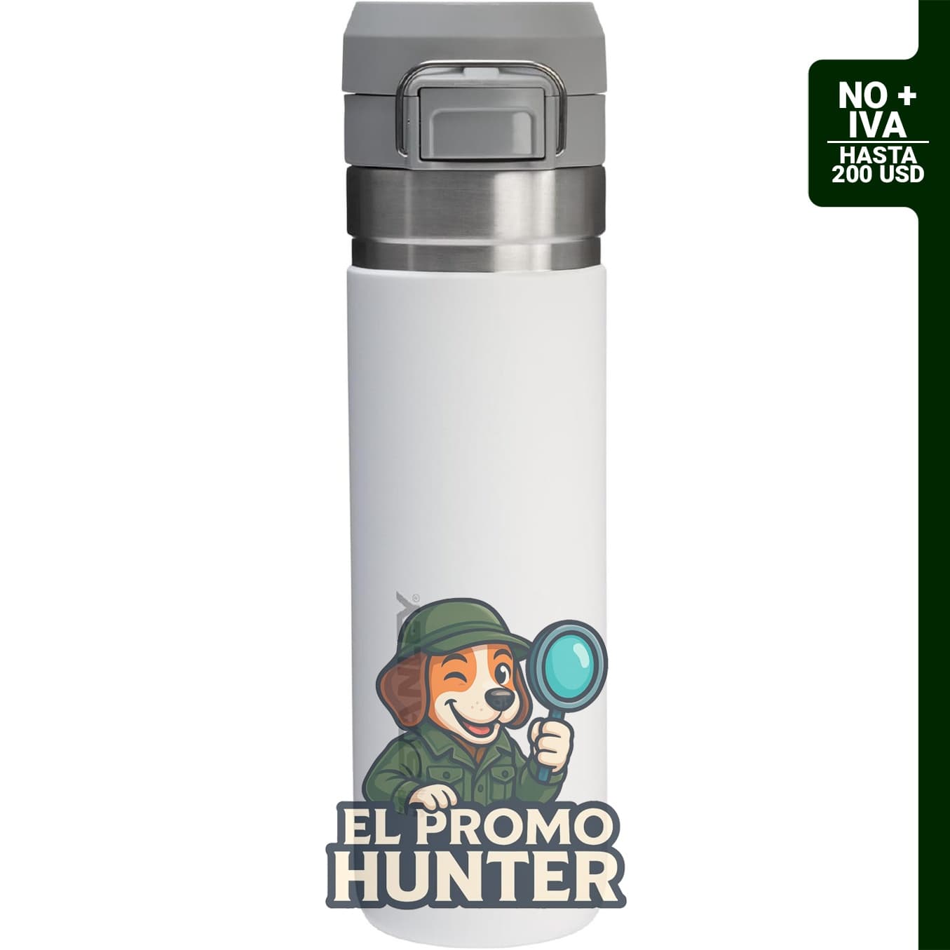 Botella de agua Stanley Quick Flip GO de 24 oz (710 ml).