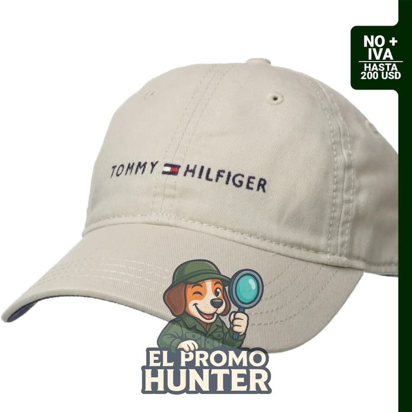 Gorra Tommy Hilfiger ajustable de algodón para hombre.