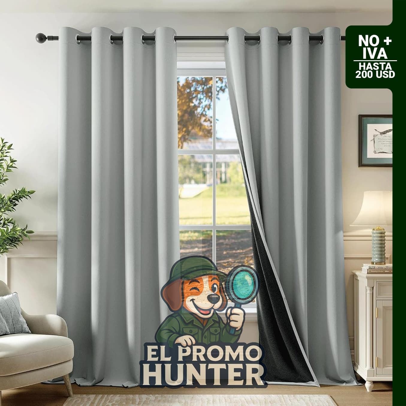 Cortinas opacas de 137 cm de largo, 2 paneles, con ojales, para oscurecimiento y aislamiento térmico.