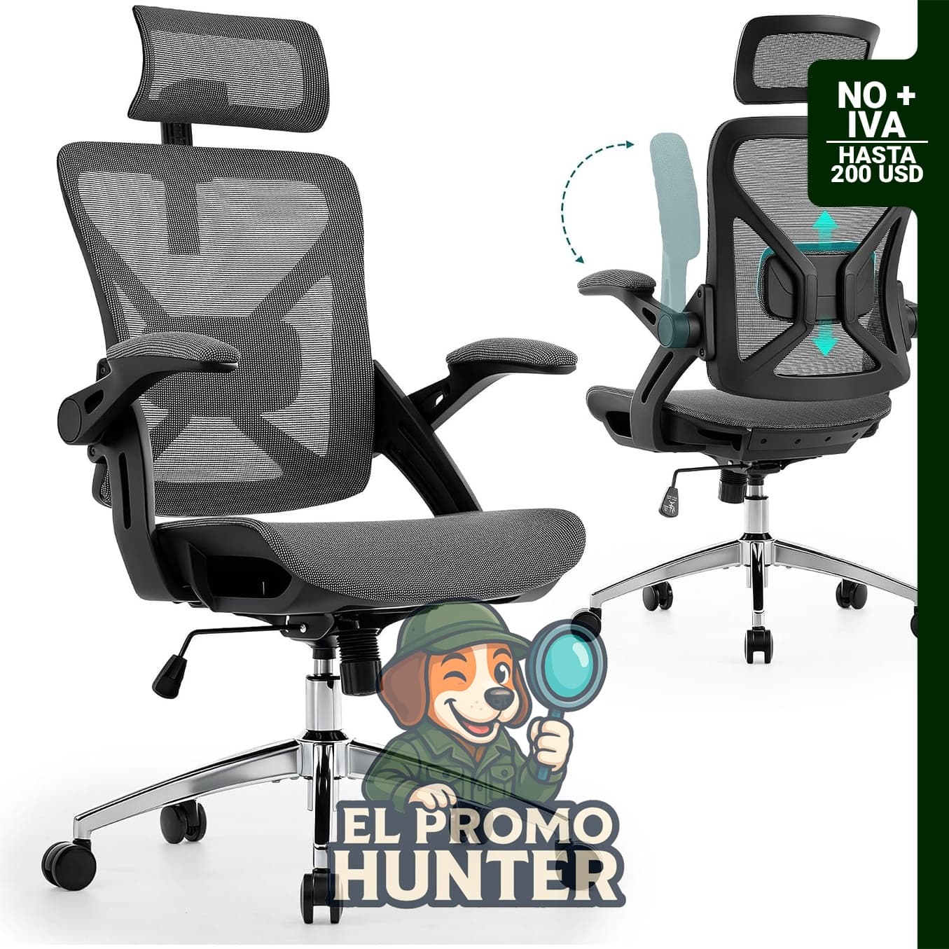 Silla de escritorio ergonómica para uso en oficina y juegos, adecuada para adultos.