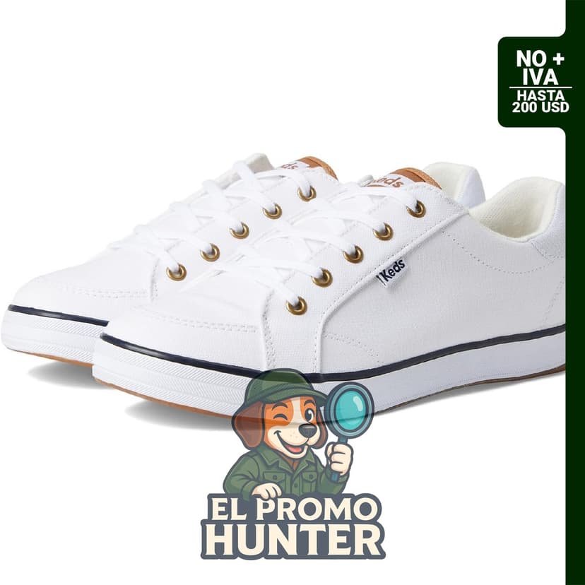 Tenis Keds Center III para mujer, diseño clásico con suela de goma.