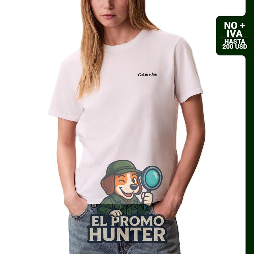 Camiseta Performance Classic Fit para mujer de Calvin Klein.