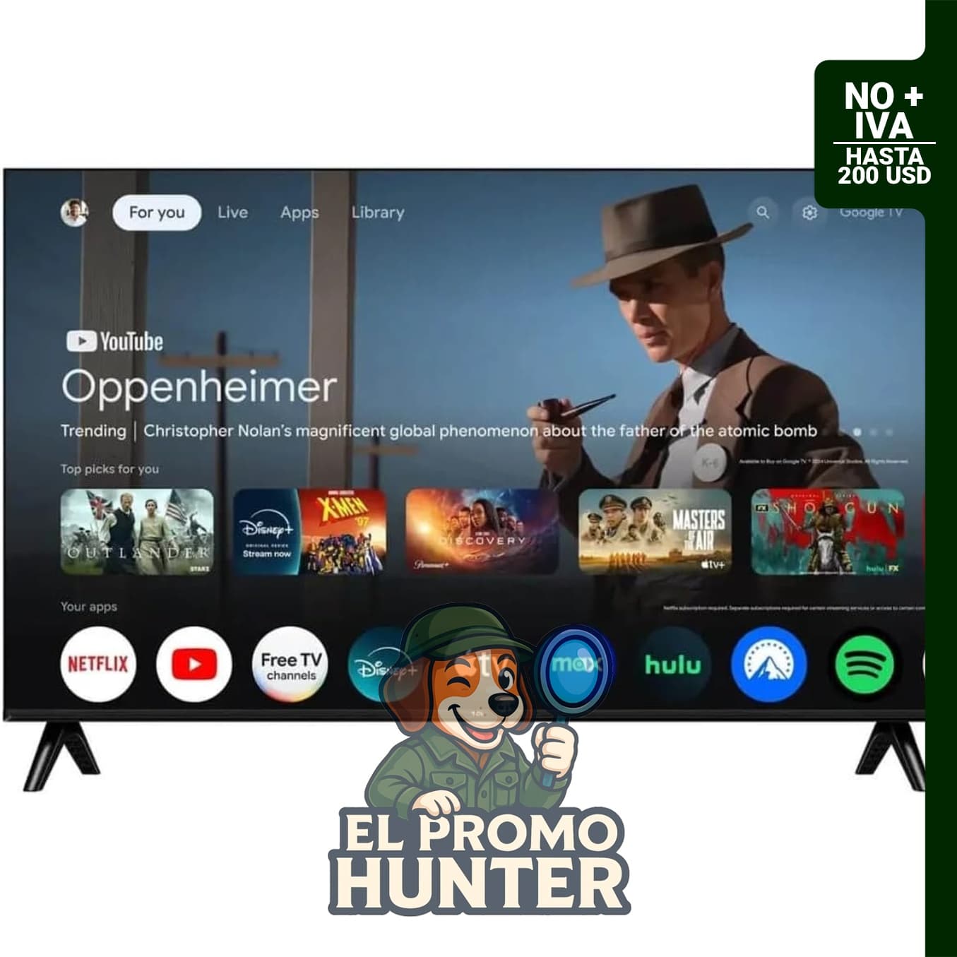 TCL 32" (81 cm) clase Q3K Series FHD QLED Smart Google TV (2024) renovado.