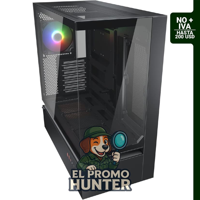 Carcasa COUGAR CFV235 ES Mid Tower ATX, compatible con placas base CEB y GPU de 43 cm.