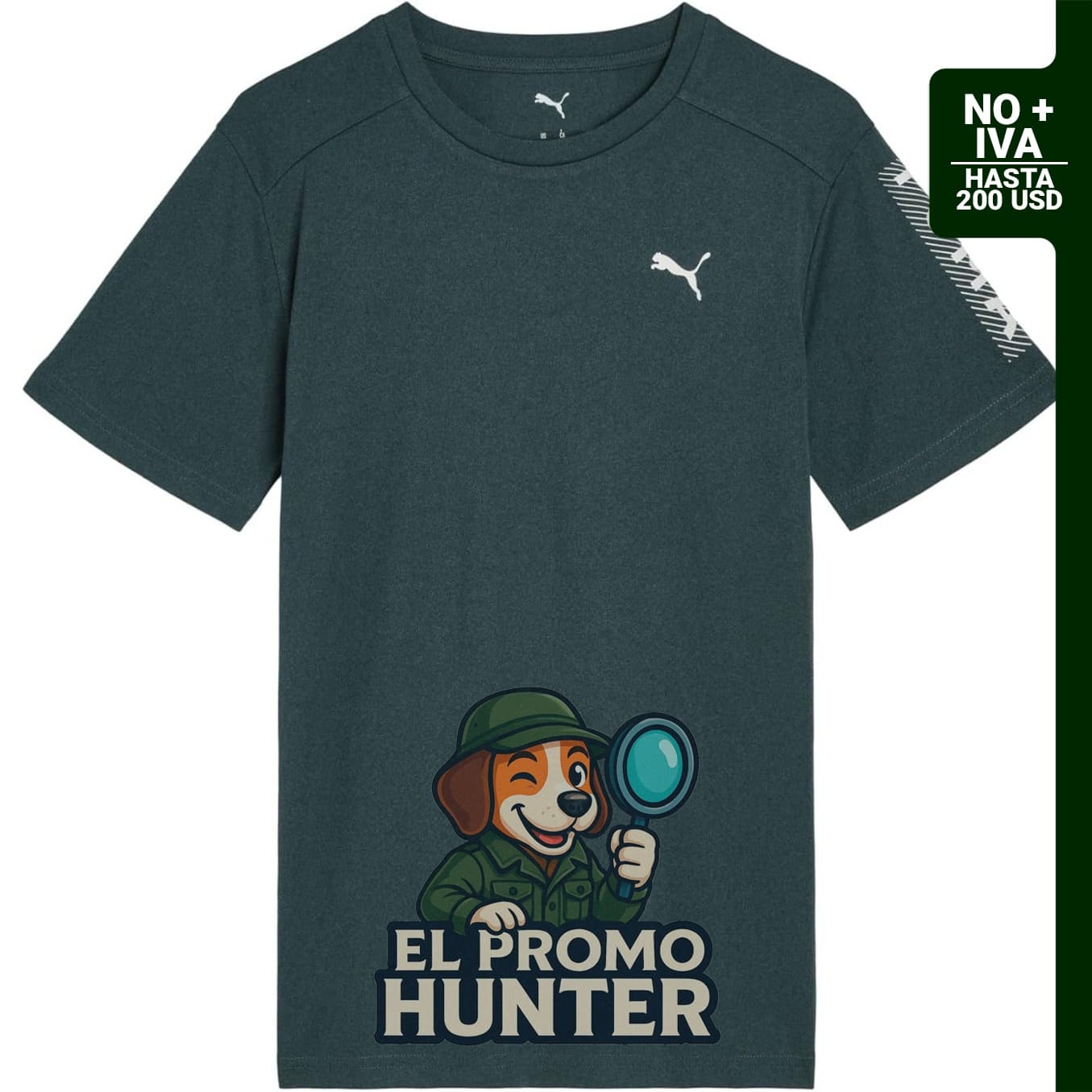 Camiseta de manga corta PUMA para niños.