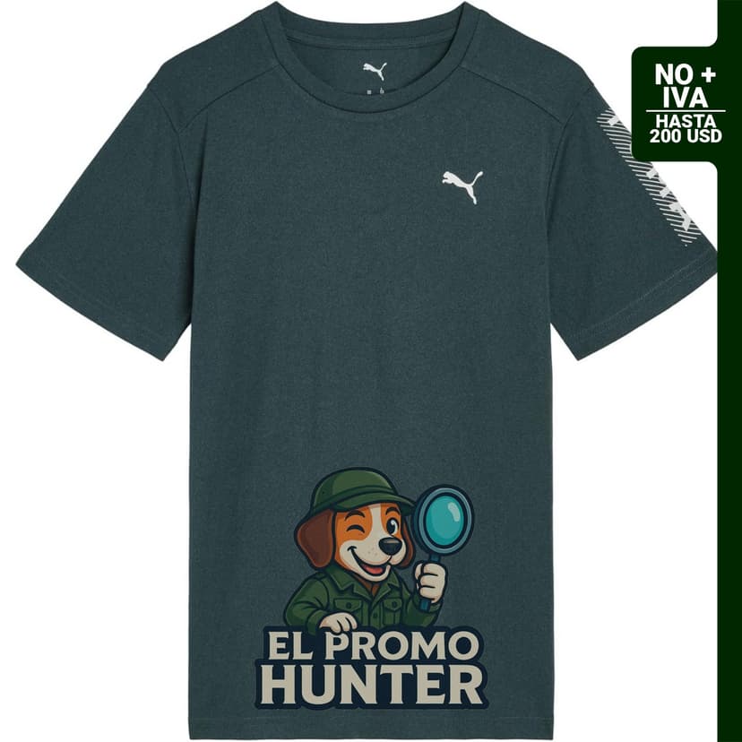Camiseta de manga corta PUMA para niños.