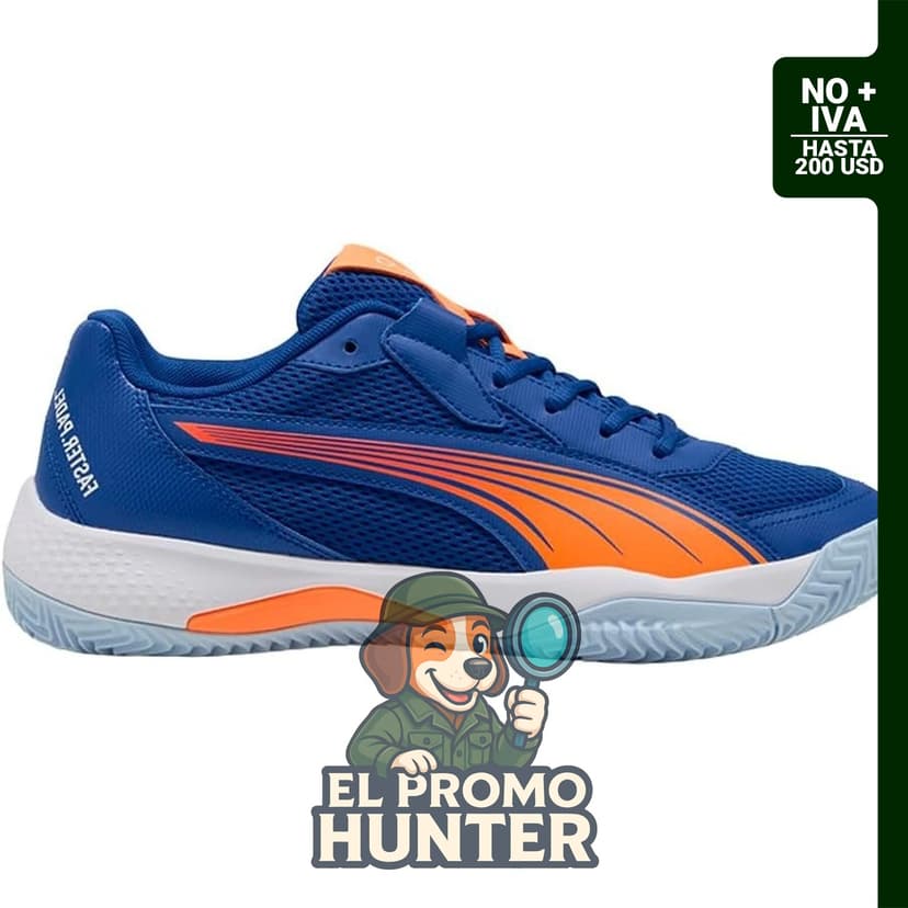 Zapatillas Puma Nova Court para hombre, diseñadas para pickleball.