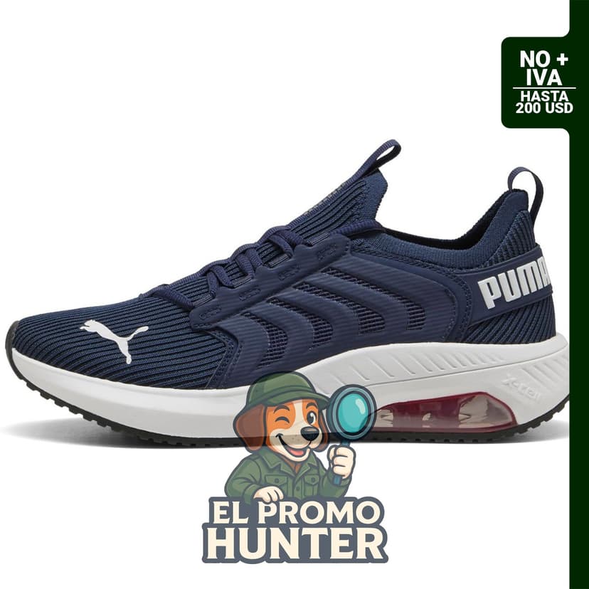Zapatillas para correr Puma Ayro Street para hombre, diseñadas para actividad deportiva.