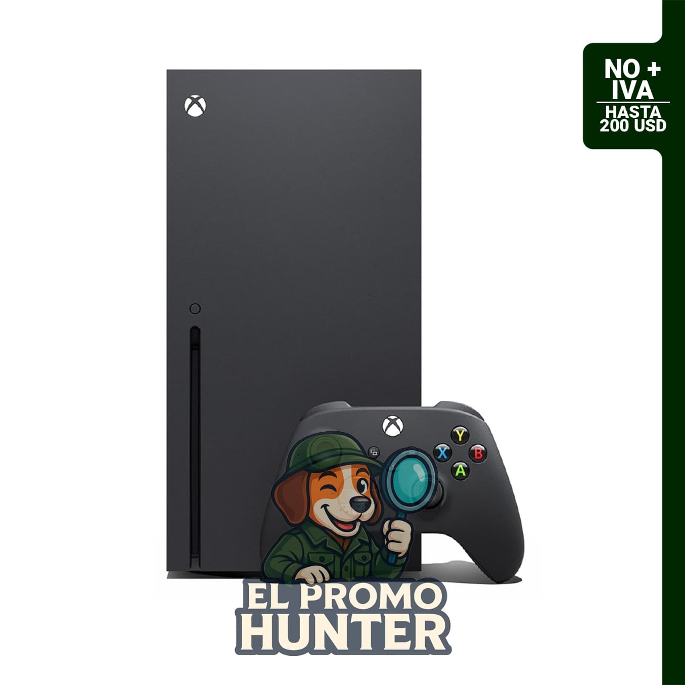 Consola Xbox Series X, sistema de videojuegos de última generación.